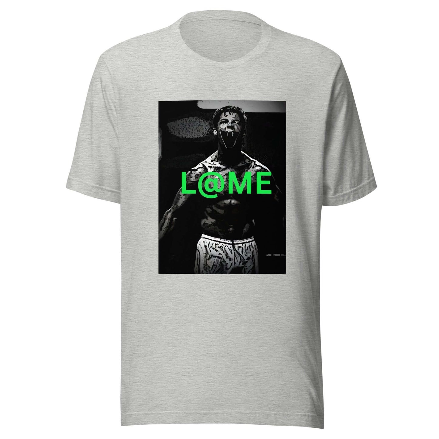 LME Limit Breaker tee with surreal keyhole graphic in black cotton streetwear style