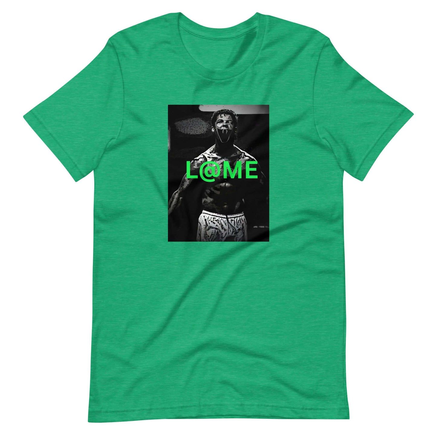 LME Limit Breaker graphic tee with surreal keyhole design in black cotton streetwear style